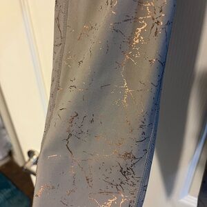 gray mono b leggings